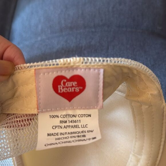 NWOT Care Bears Bedtime Bear Trucker Snap back Baseball Cap. Unisex. - Picture 5 of 6